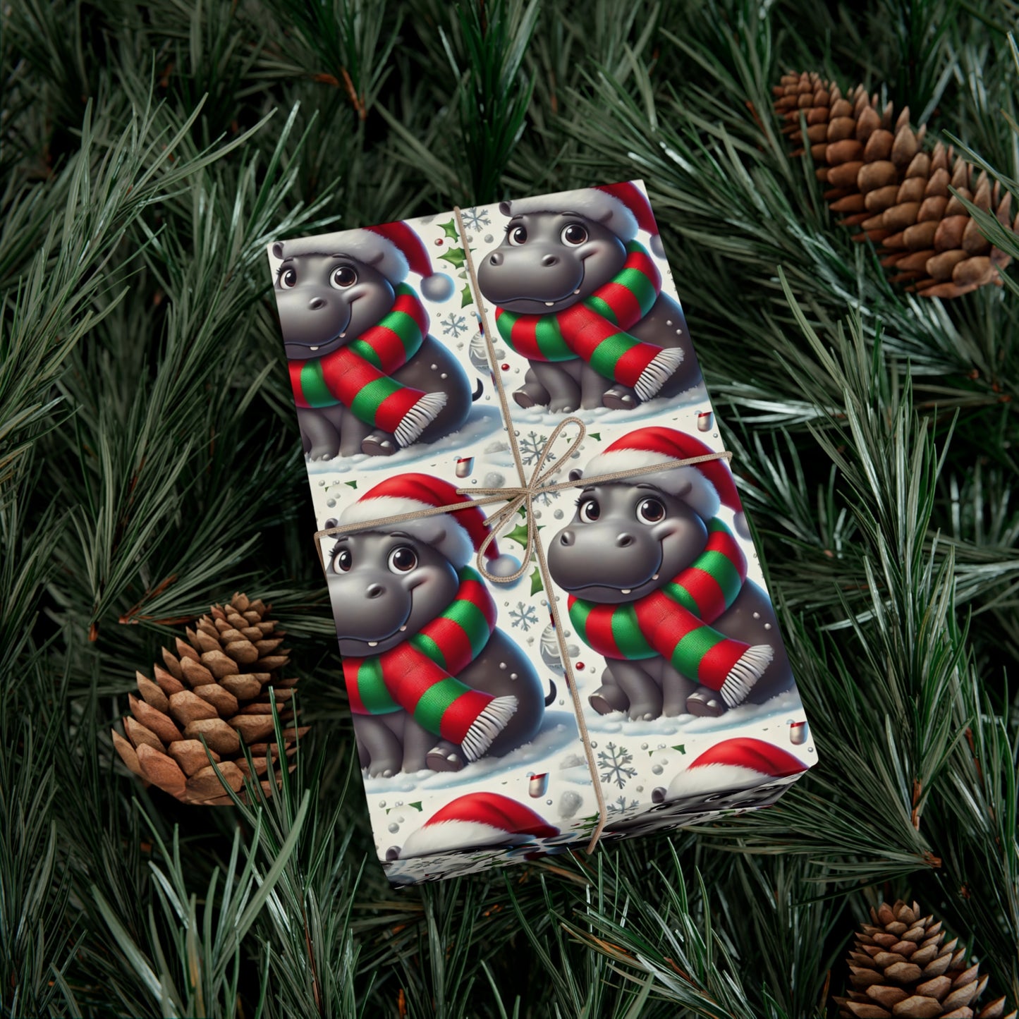 Jolly Holiday Hippo