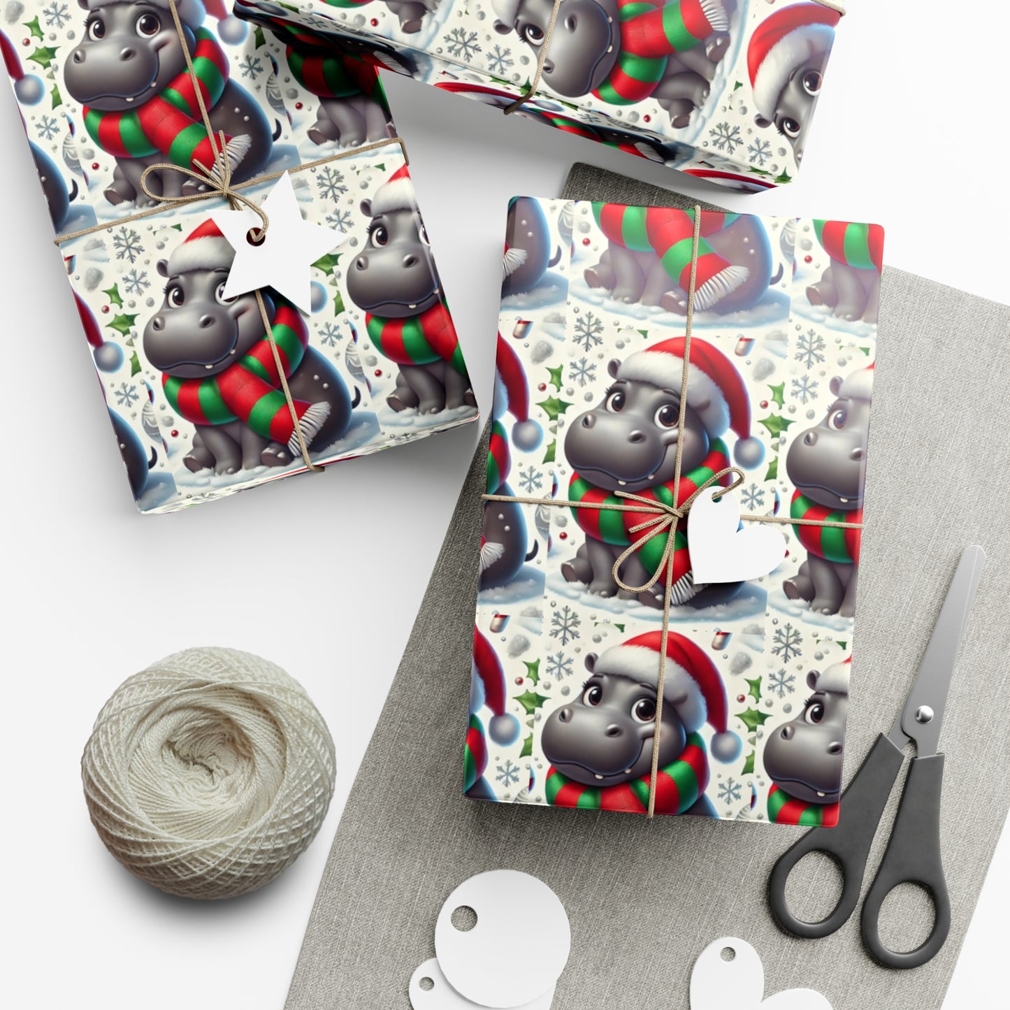 Jolly Holiday Hippo