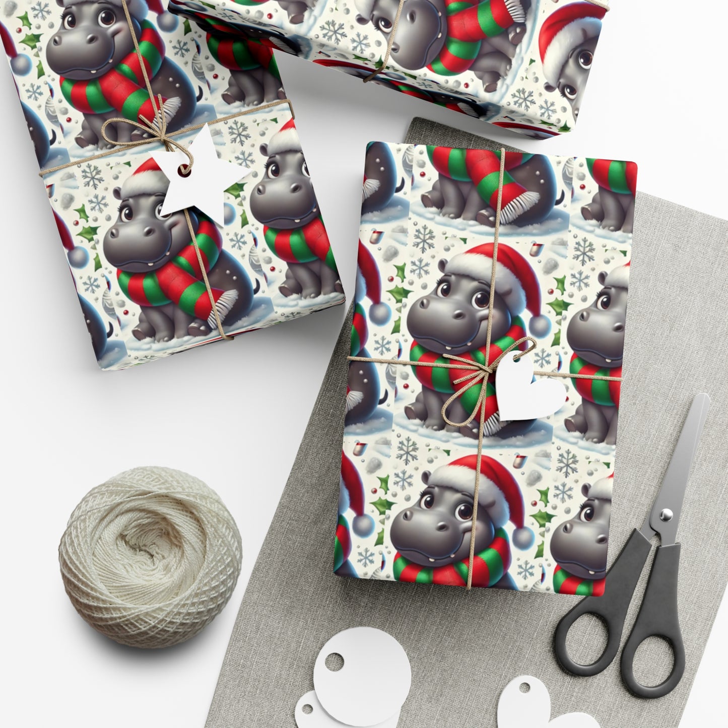Jolly Holiday Hippo