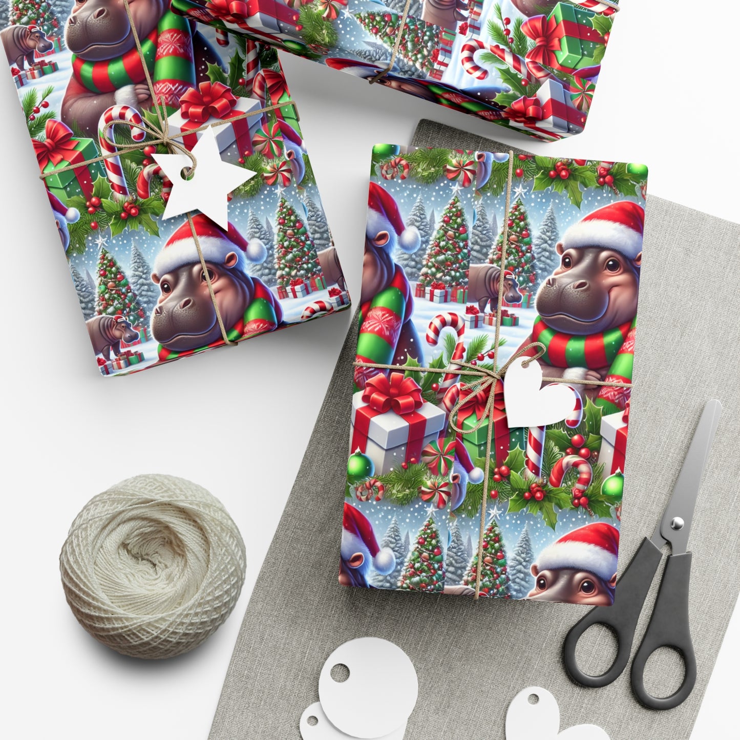 Festive Wonderland Hippo