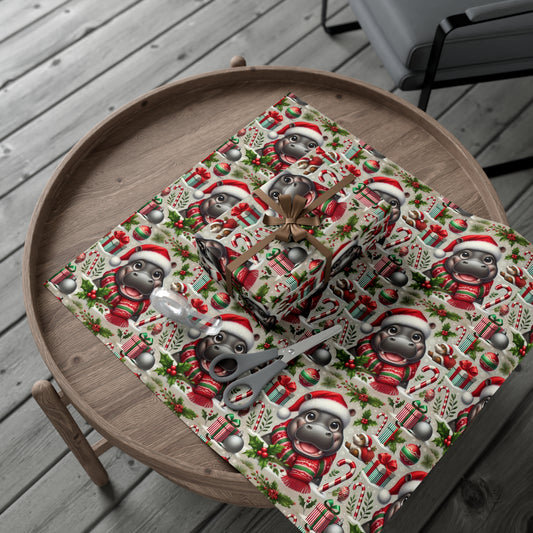 Christmas Cheer Hippo