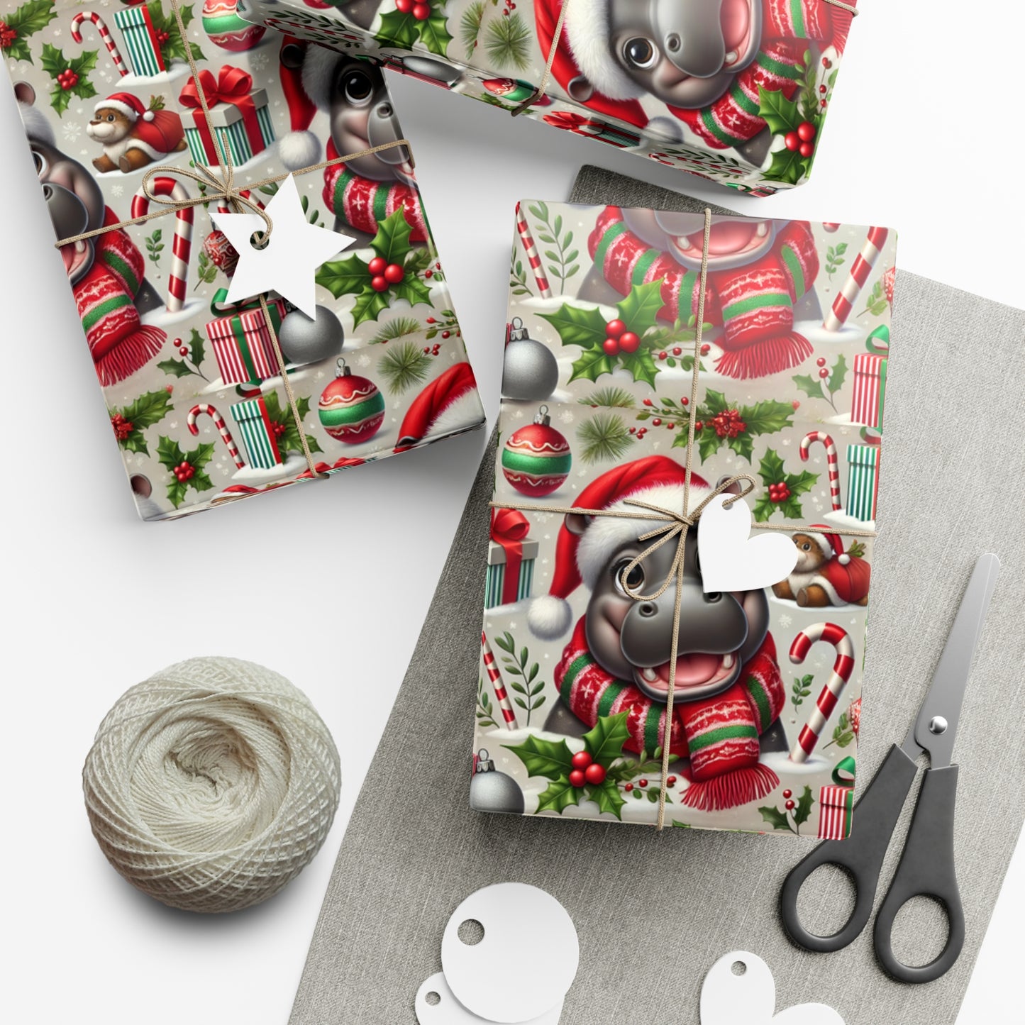 Christmas Cheer Hippo