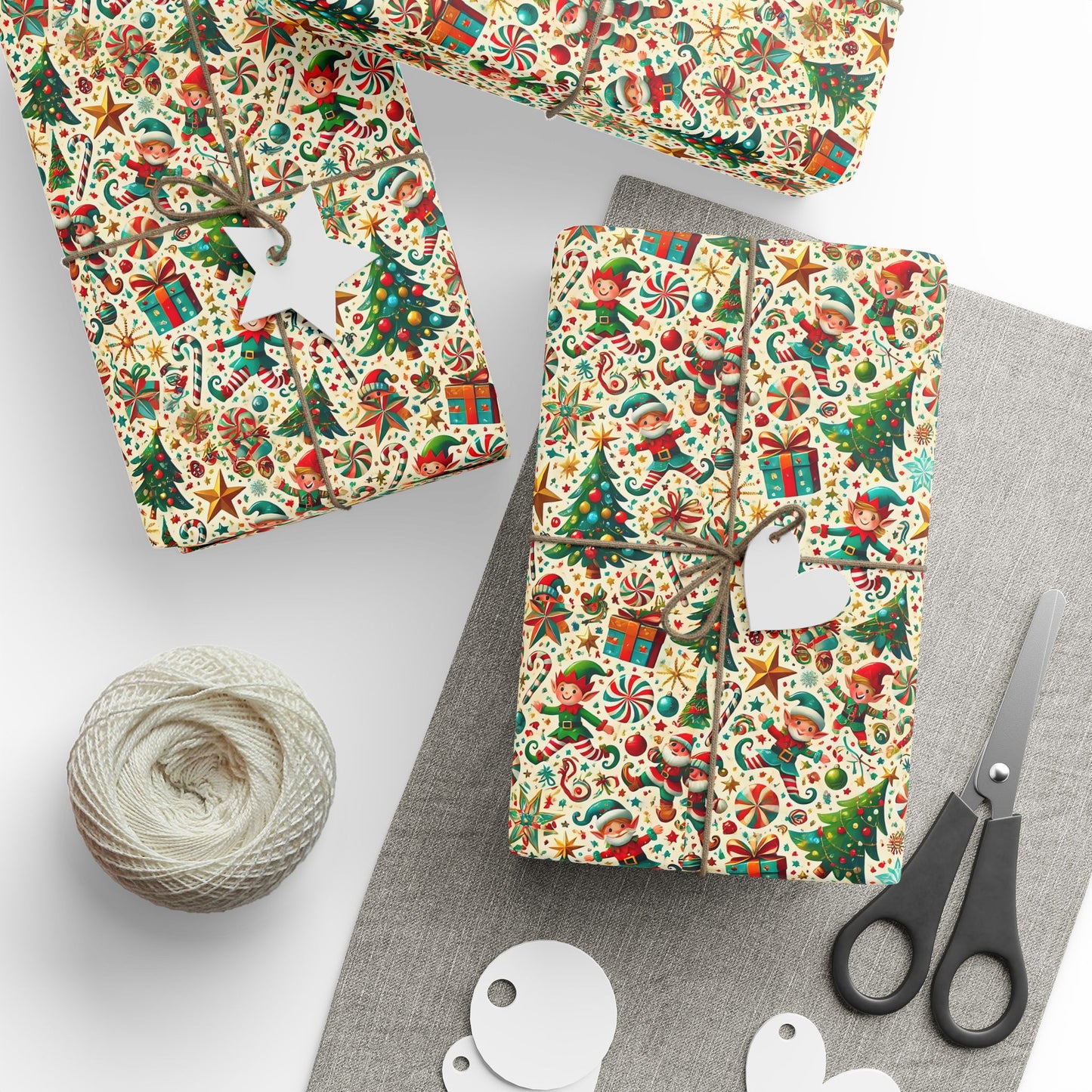 Playful Holiday Elves