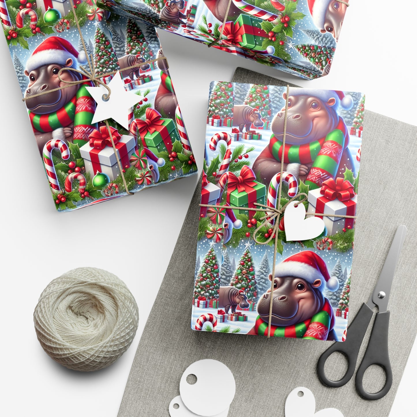 Festive Wonderland Hippo