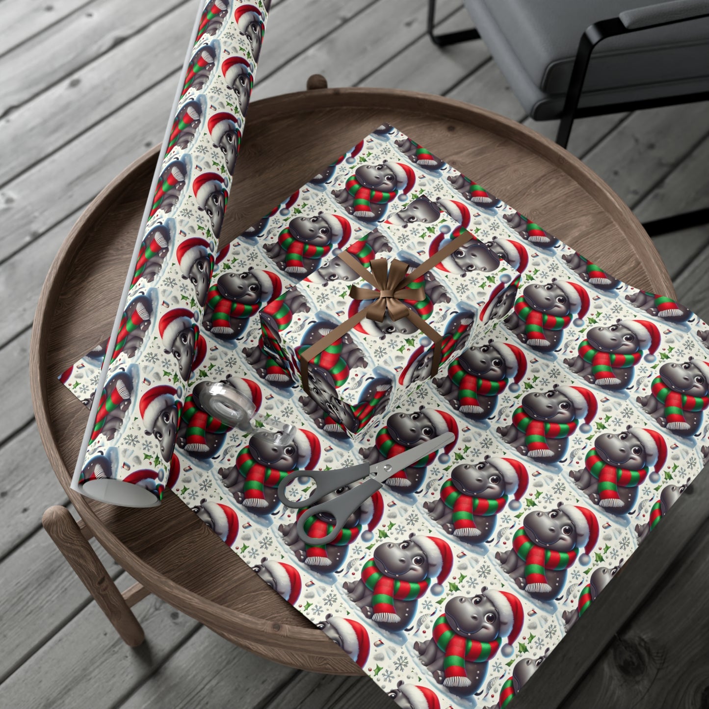 Jolly Holiday Hippo