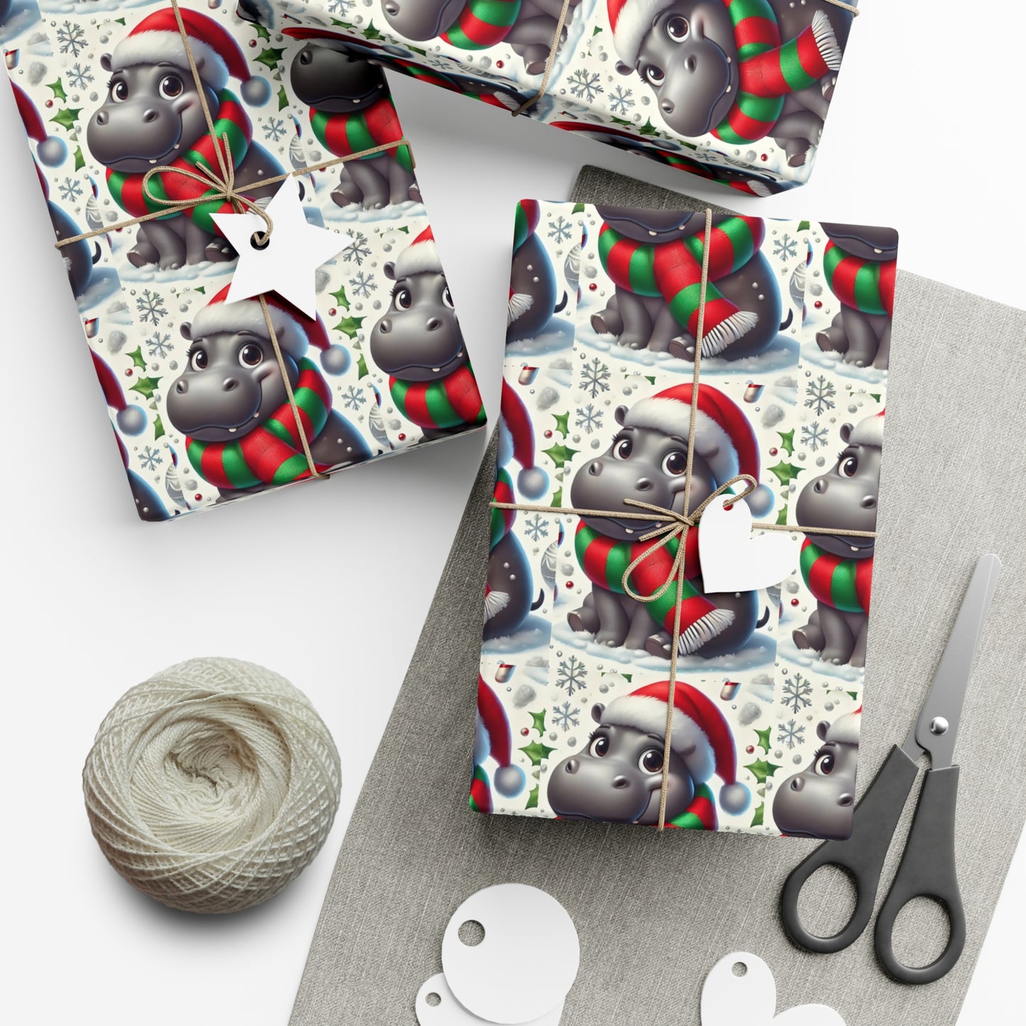 Jolly Holiday Hippo