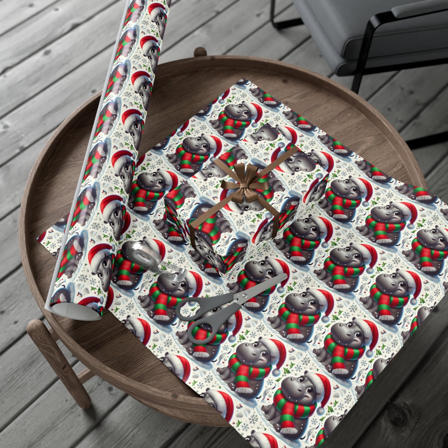 Jolly Holiday Hippo