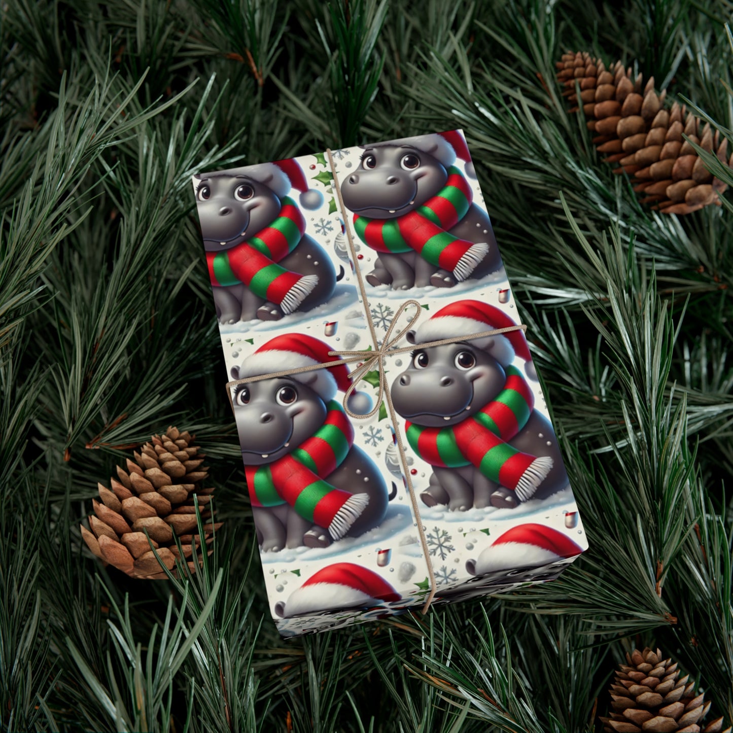 Jolly Holiday Hippo