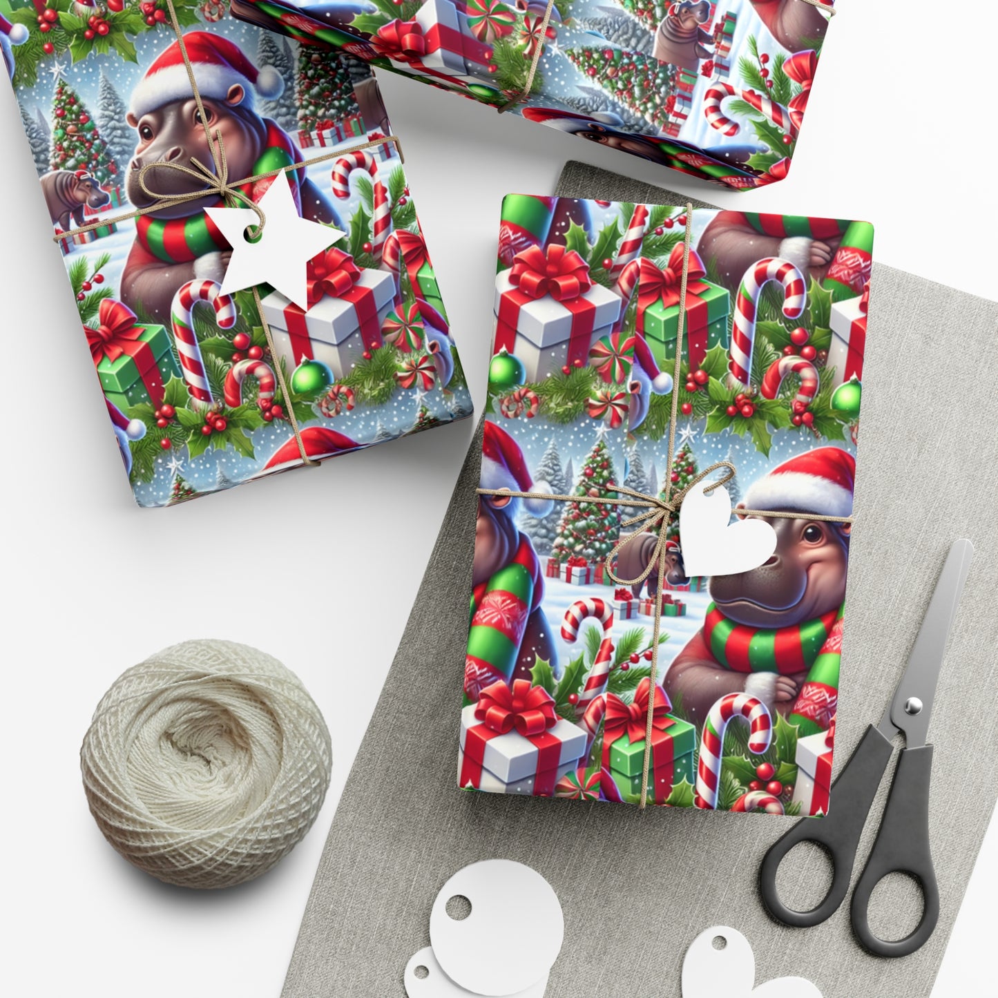 Festive Wonderland Hippo