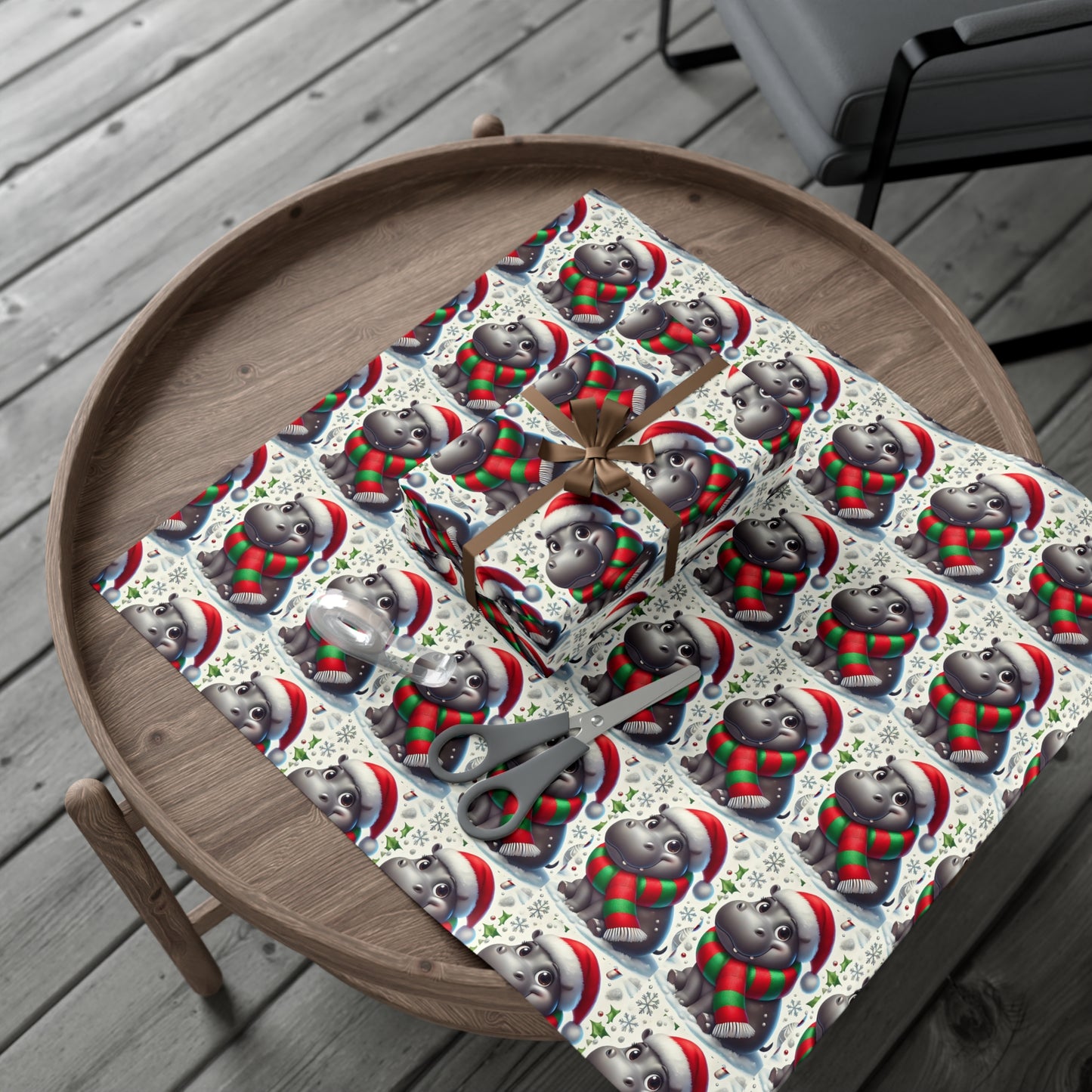Jolly Holiday Hippo