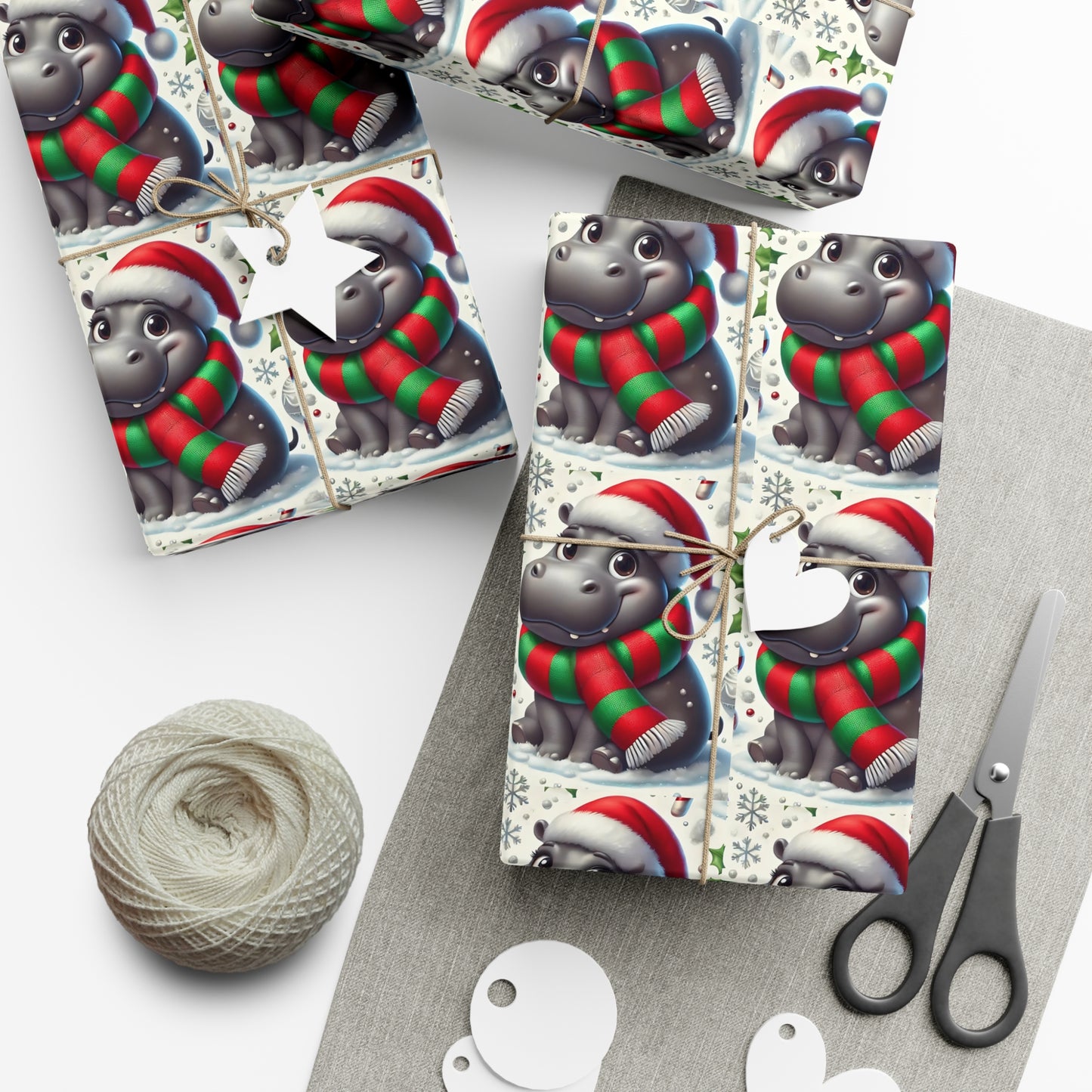 Jolly Holiday Hippo