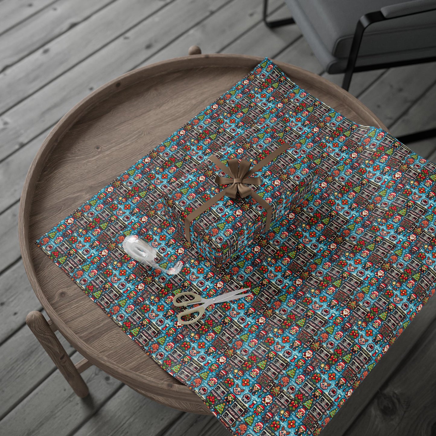 Pixelated Christmas Joy