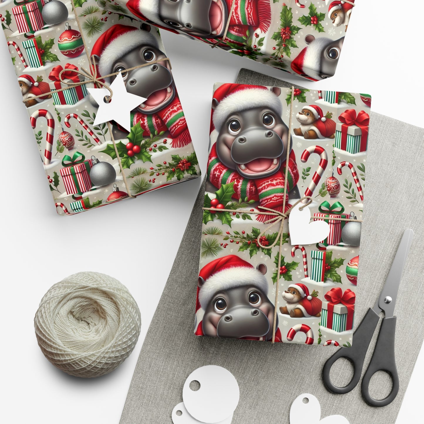 Christmas Cheer Hippo