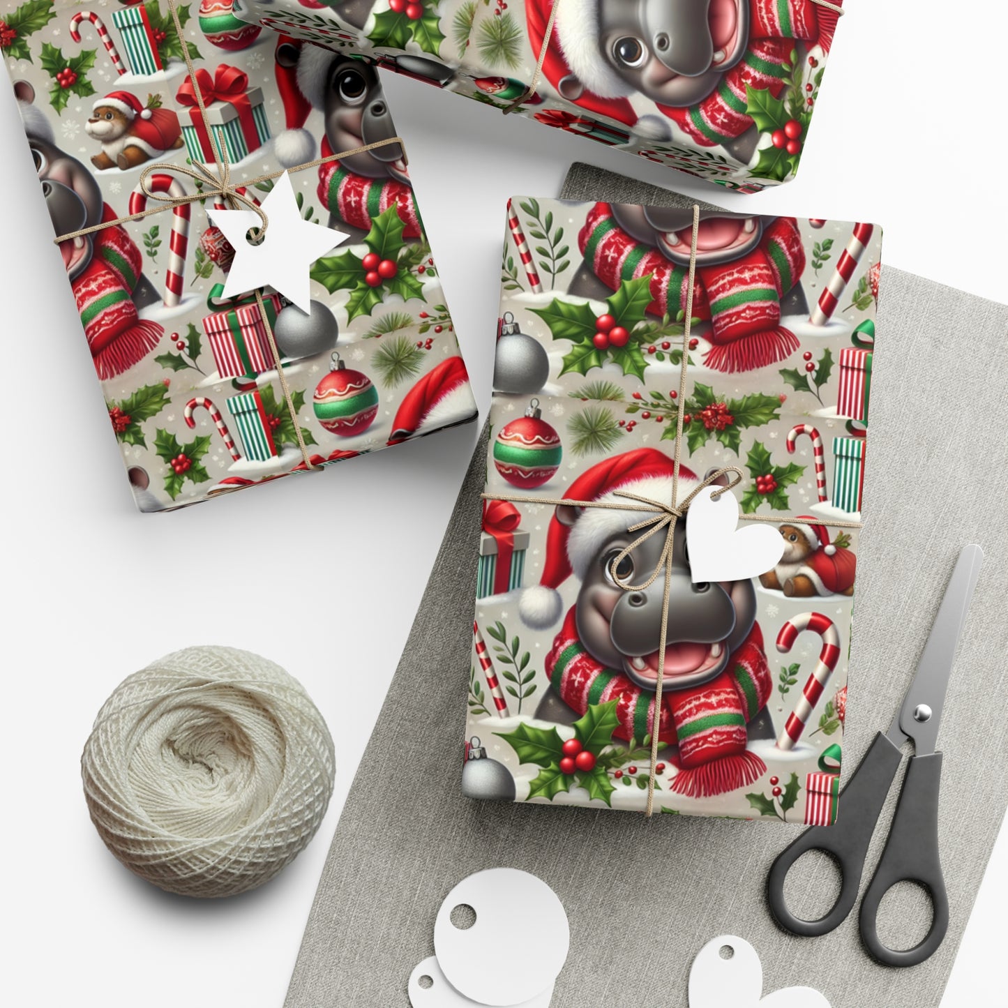 Christmas Cheer Hippo