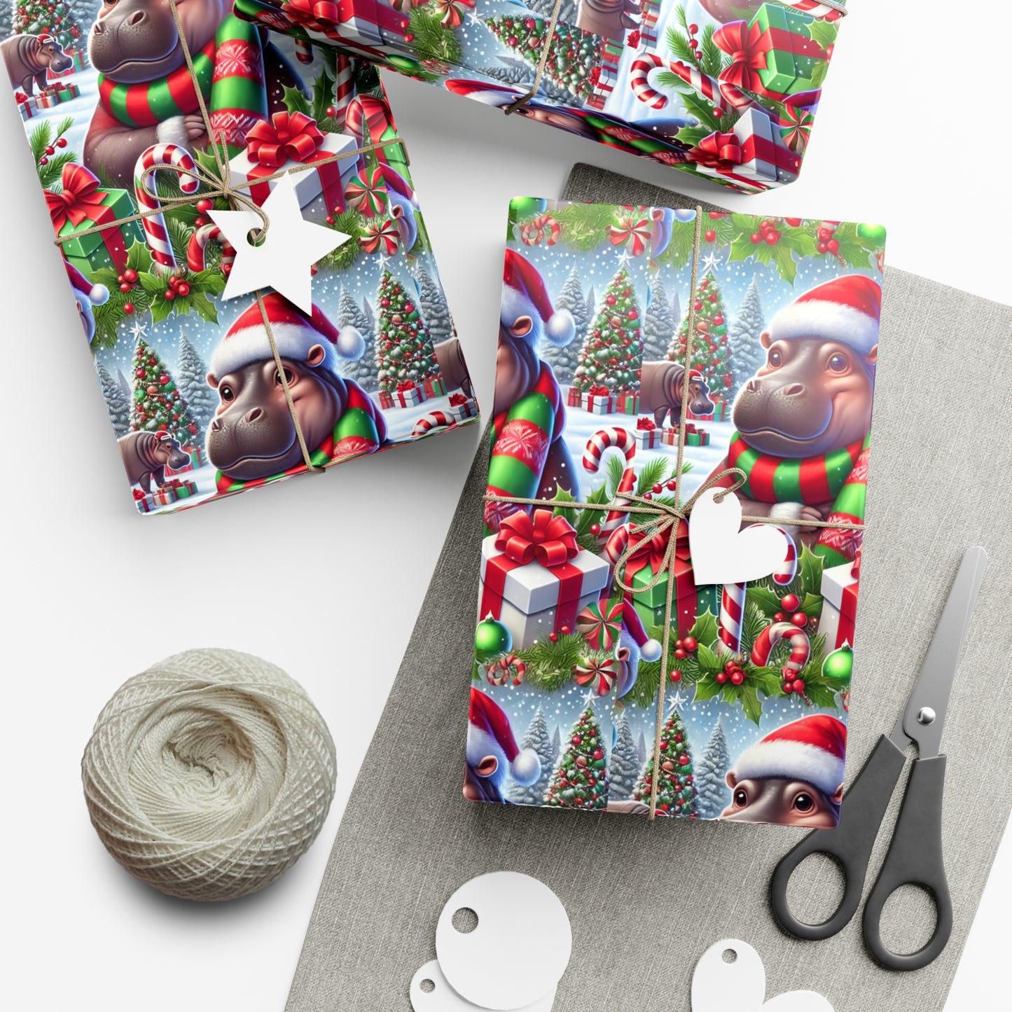 Festive Wonderland Hippo