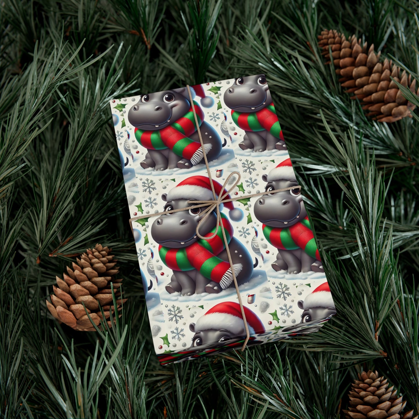 Jolly Holiday Hippo
