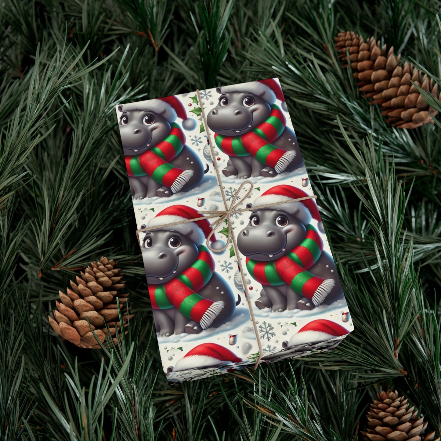 Jolly Holiday Hippo