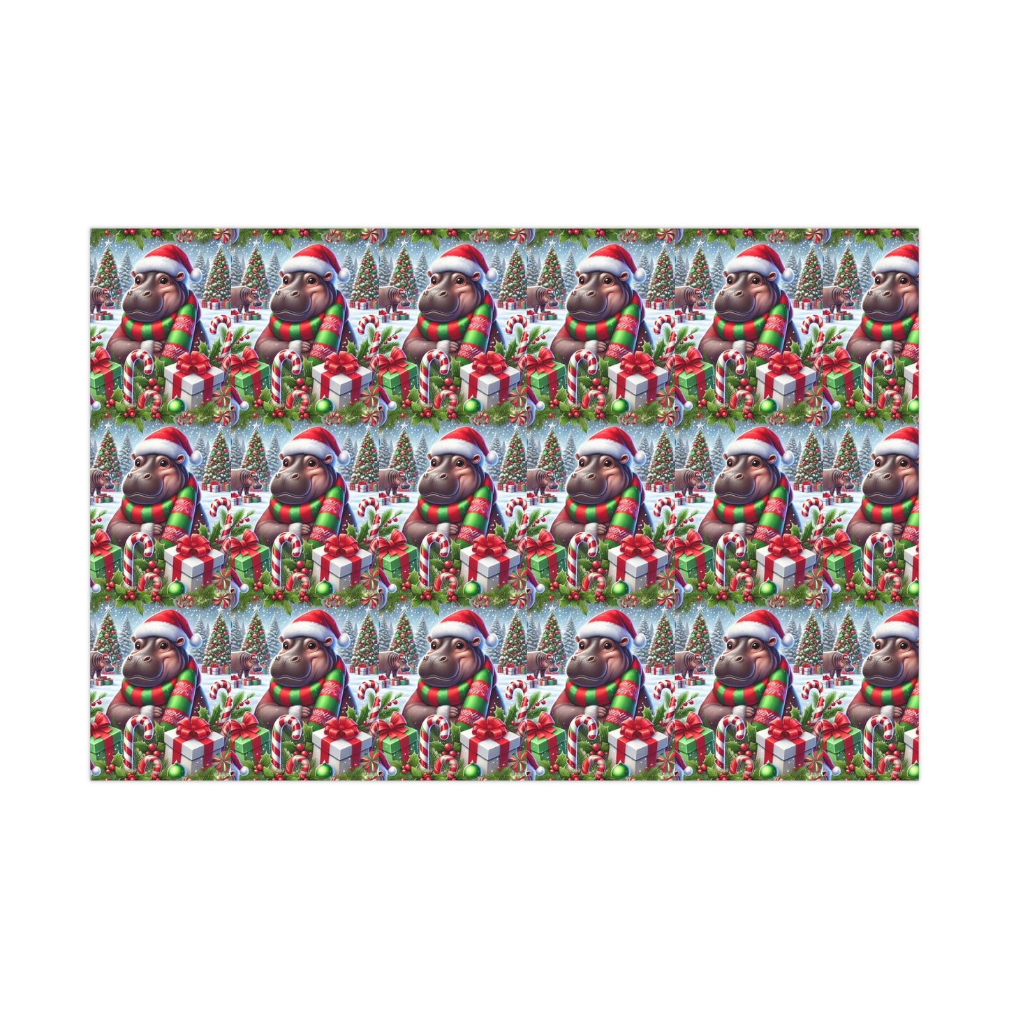 Festive Wonderland Hippo