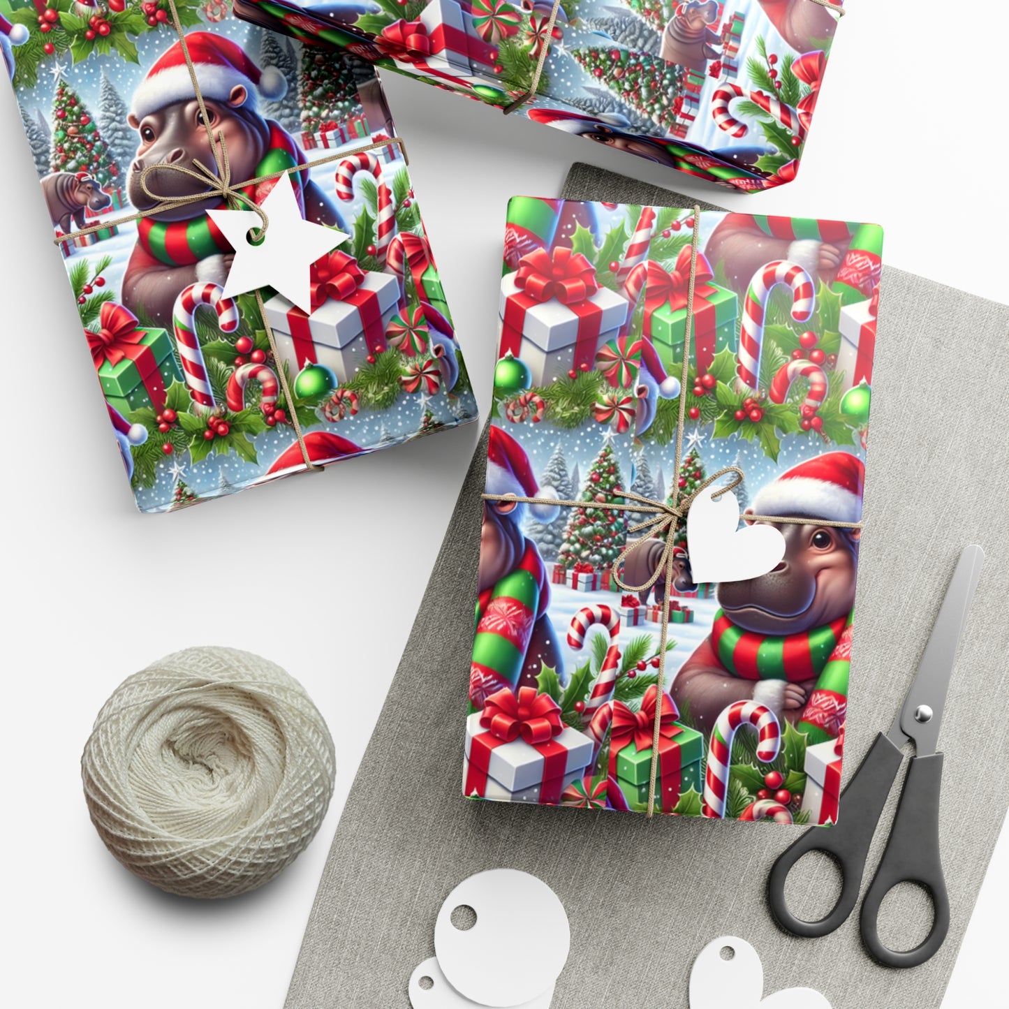 Festive Wonderland Hippo