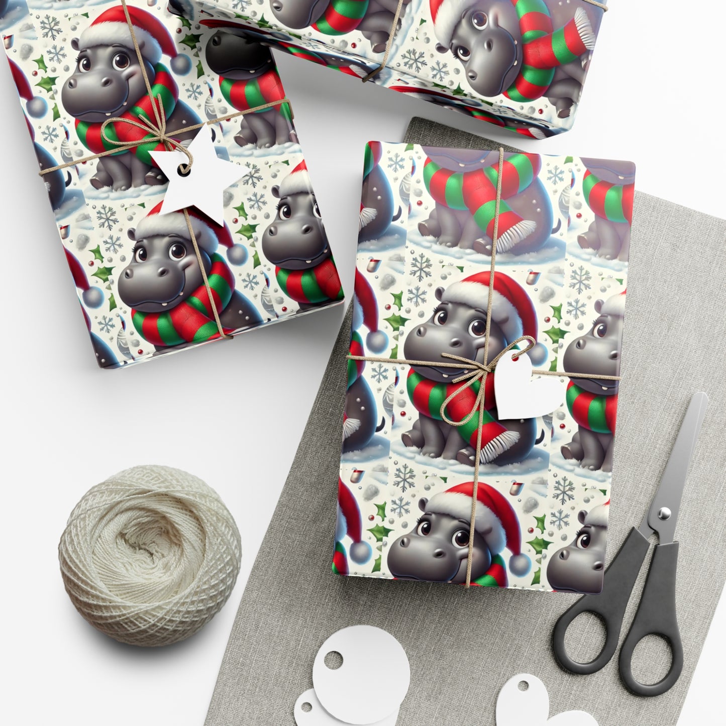 Jolly Holiday Hippo