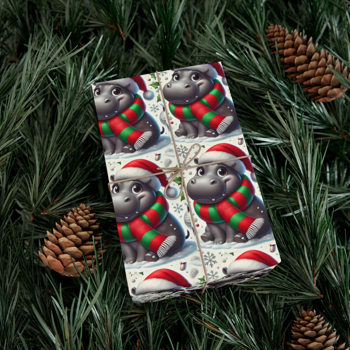 Jolly Holiday Hippo