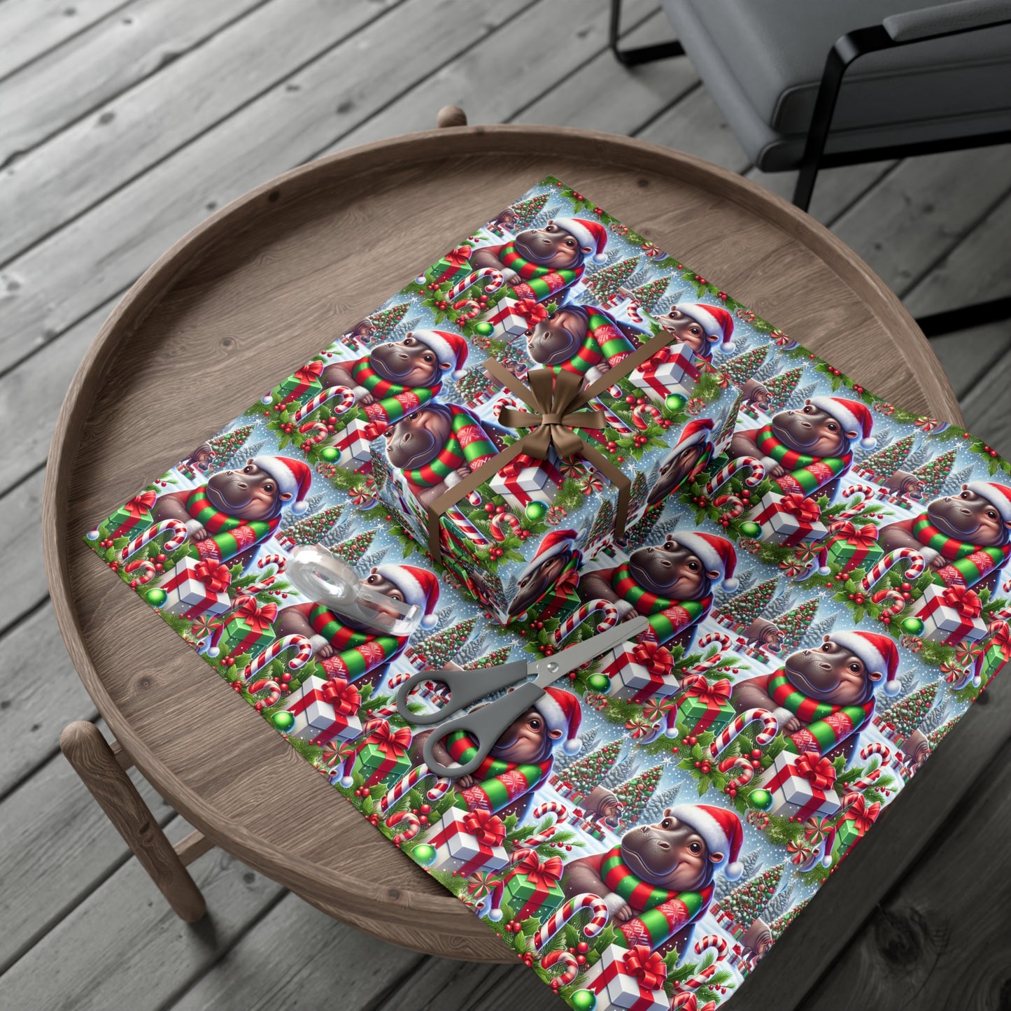 Festive Wonderland Hippo